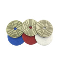 Влажные гибкие круглые полировальные диски на полимерной связке для гранитного мрамора